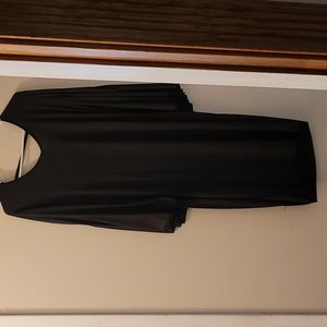 Black cape dress sixe xxxl fits like 1x or 2x Plus Size